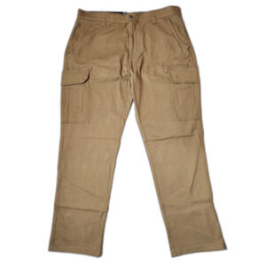 IRON CO. Liberty Cargo Pants 38x32 Straight Fit Stretch Boardwalk